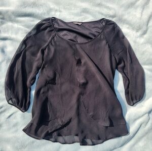 Denver Hayes Black Women's Blouse Size L